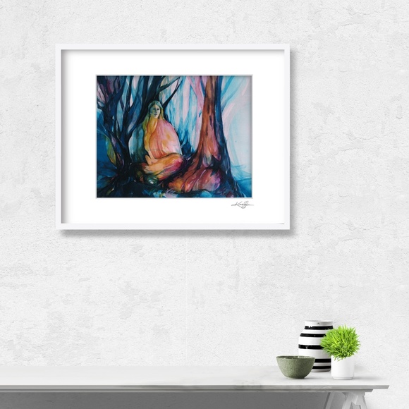 Goddess print from original painting - Picture 2 of 4